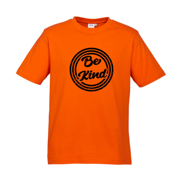Adults Harmony Day Be Kind on Orange T-Shirt Thumbnail