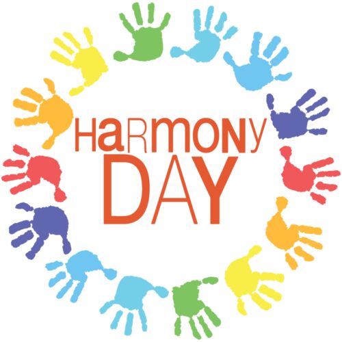Harmony Day Colour Hands - Orange Thumbnail