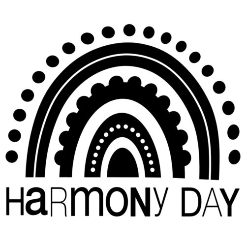 Harmony Day Rainbow - Black Thumbnail